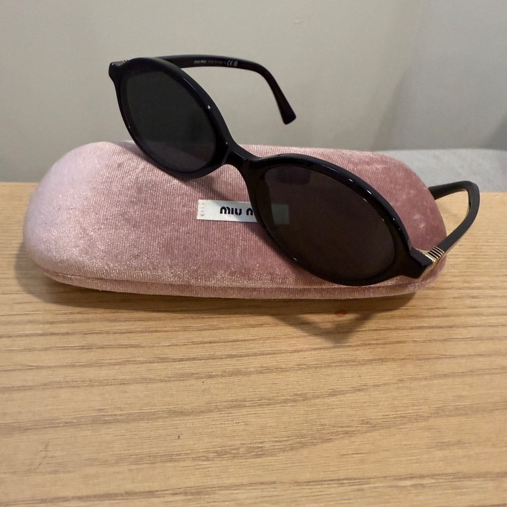 Miu Miu Black Sunglasses
